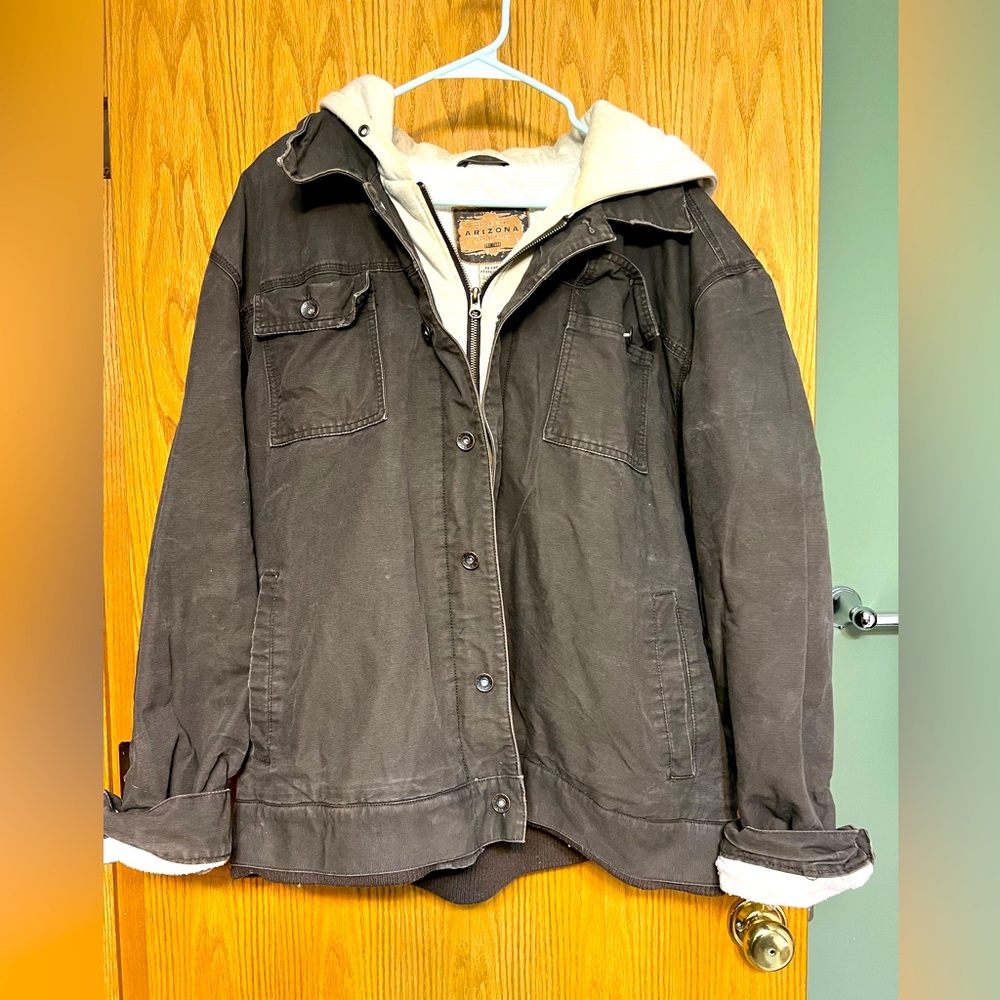 Heavy jacket.